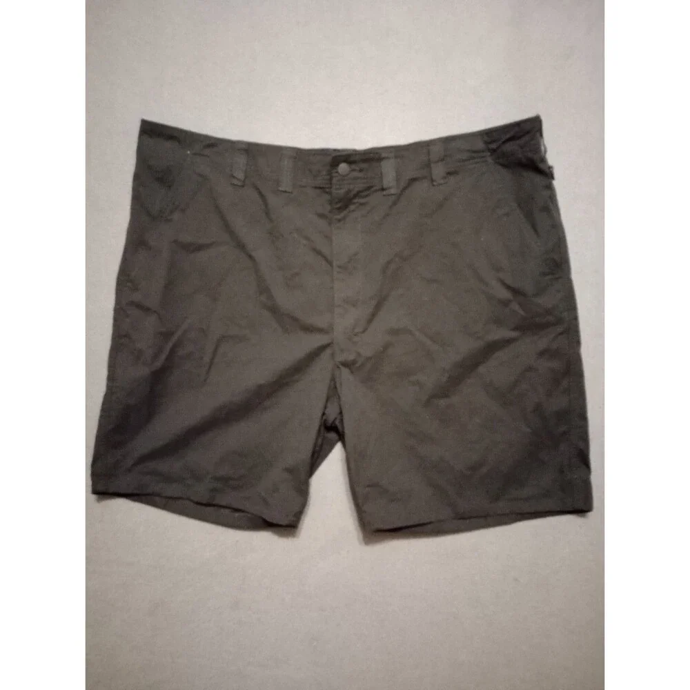 Wrangler Men's Size 46 Outdoor Performance Zip Cargo Shorts Black POLYESTER